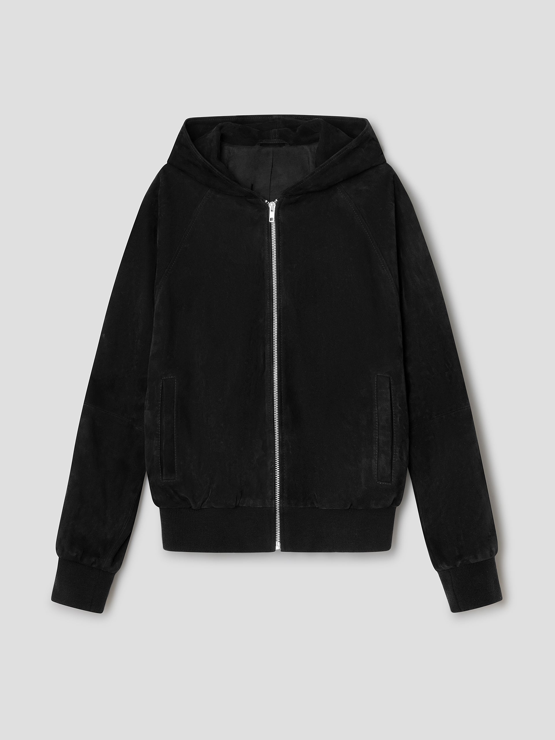 gimaguas ニットジップジャケット 黒 S 新品タグ付 Black lambswool ribbed jacket for women with zip closure – Gimaguas