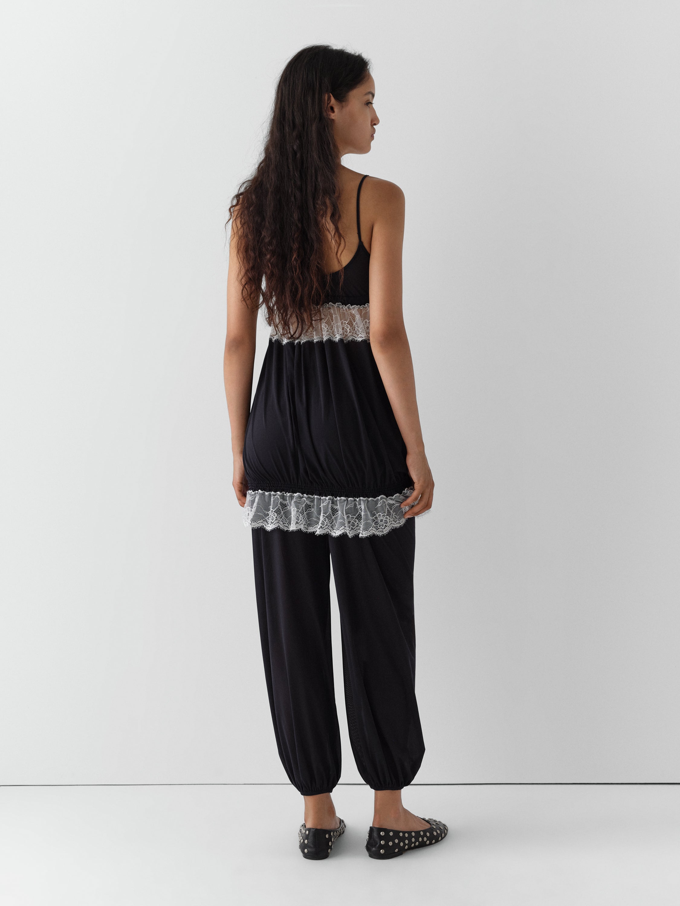 Black Balloon Trousers | Cinched Ankles – Gimaguas